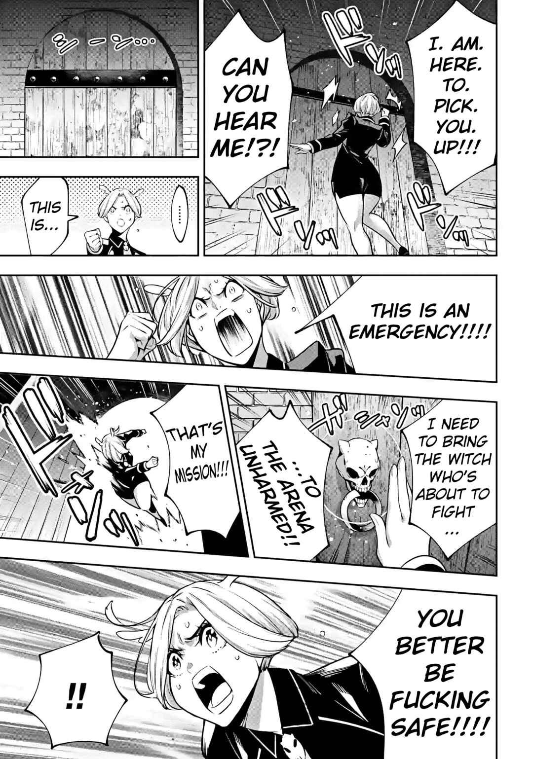 Page 19 Chapter 50 Majo Taisen - 32-nin no Isai no Majo wa Koroshiau