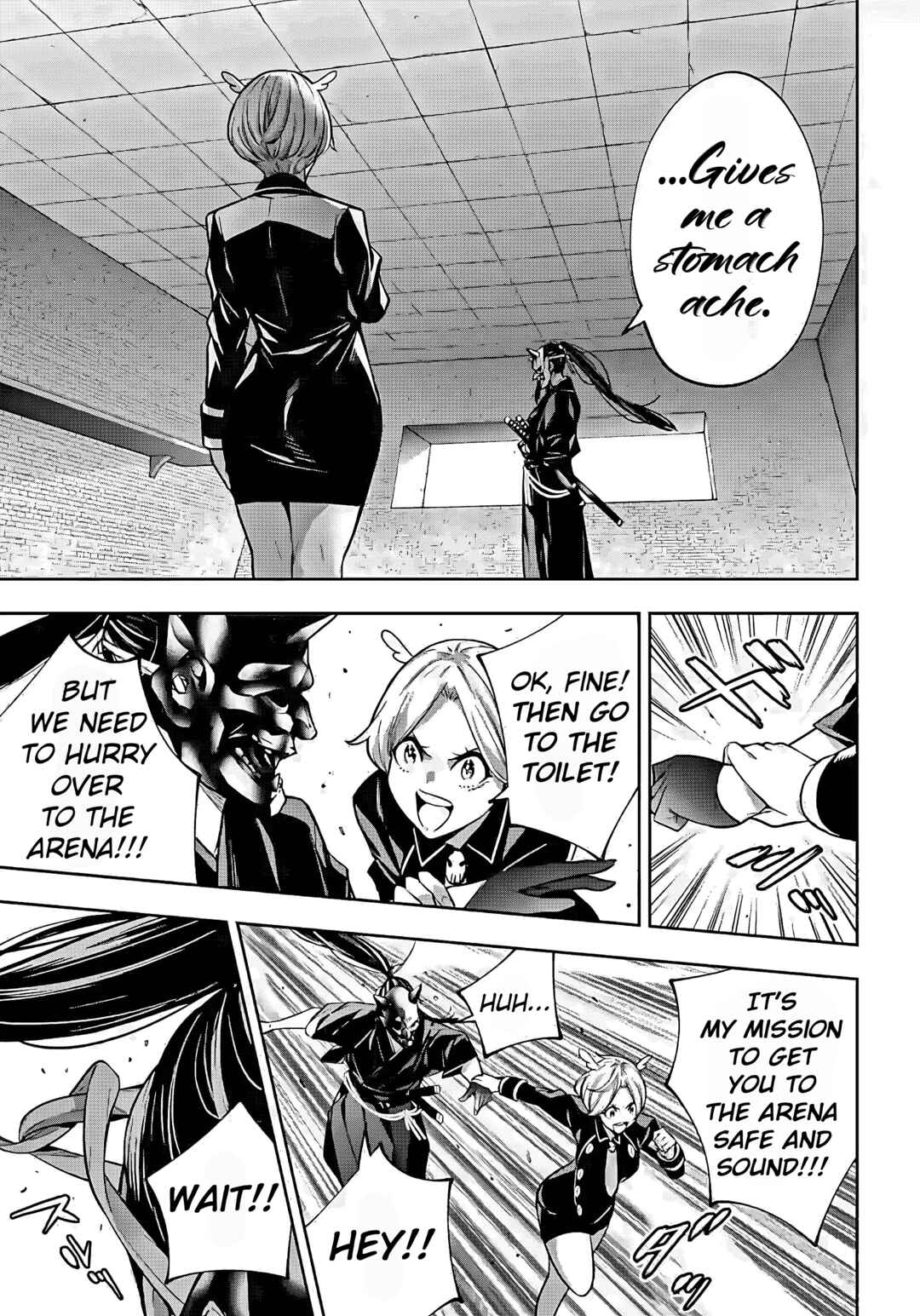 Page 23 Chapter 50 Majo Taisen - 32-nin no Isai no Majo wa Koroshiau