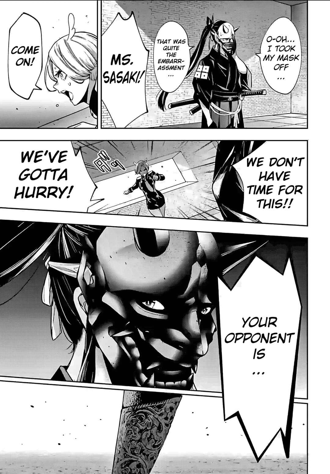 Page 25 Chapter 50 Majo Taisen - 32-nin no Isai no Majo wa Koroshiau