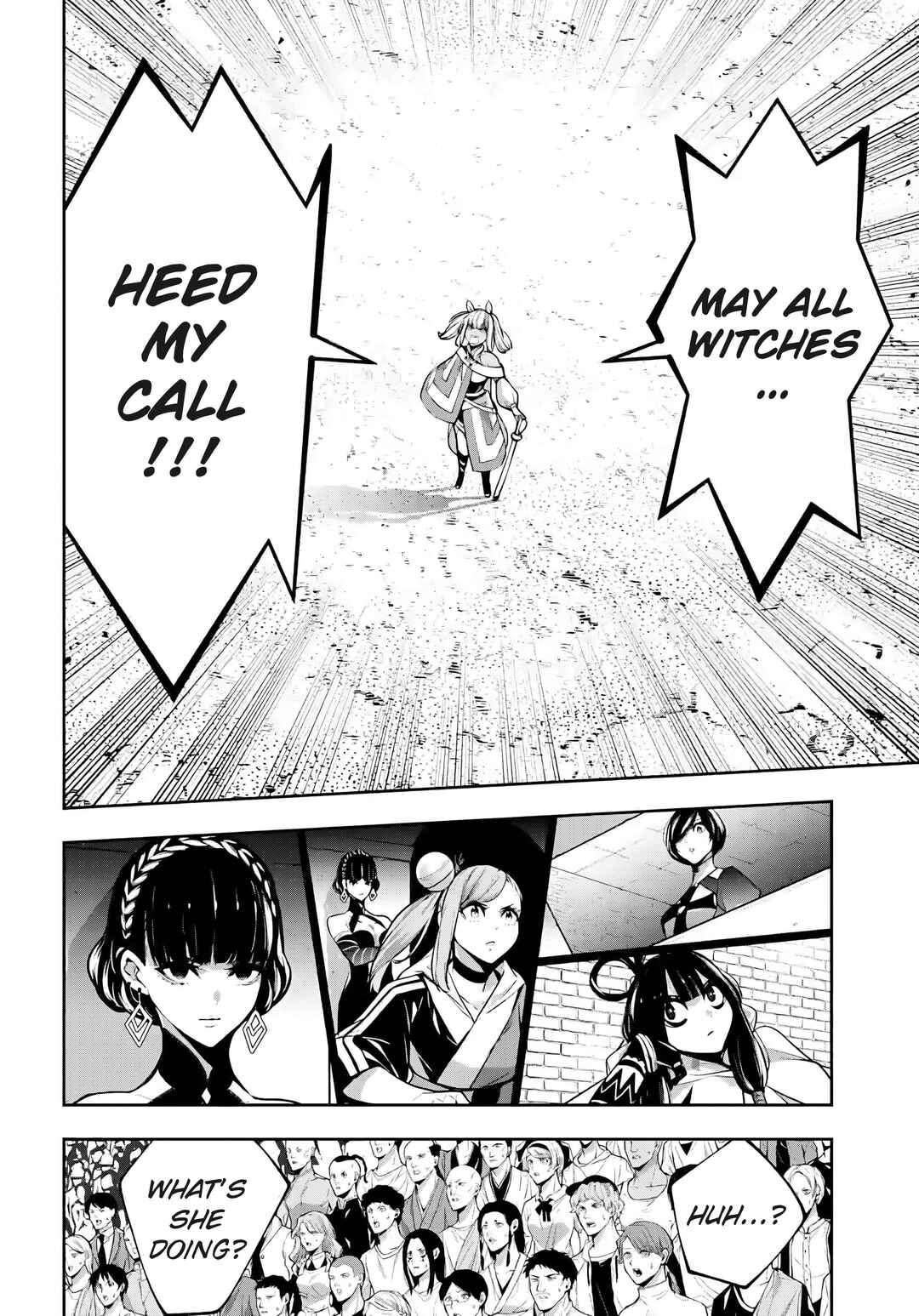 Page 28 Chapter 50 Majo Taisen - 32-nin no Isai no Majo wa Koroshiau
