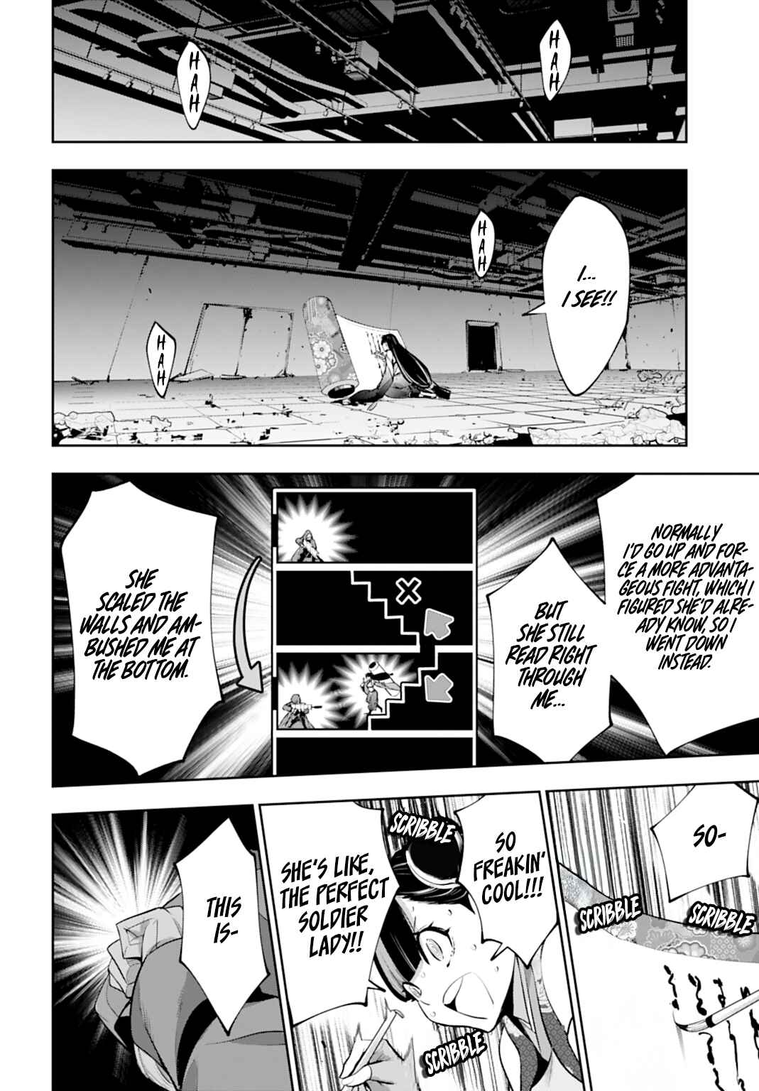 Page 12 Chapter 59 Majo Taisen - 32-nin no Isai no Majo wa Koroshiau