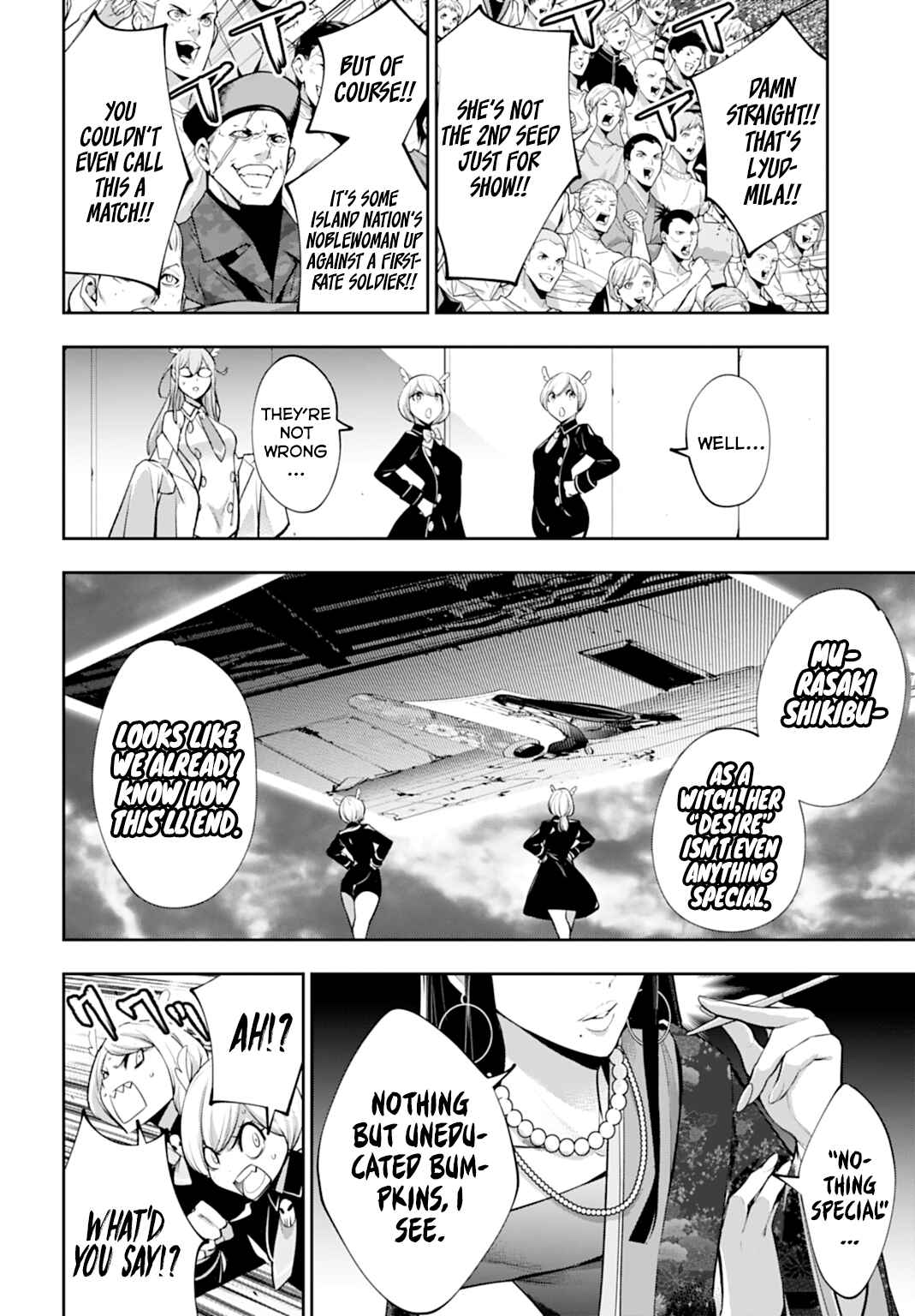 Page 14 Chapter 59 Majo Taisen - 32-nin no Isai no Majo wa Koroshiau
