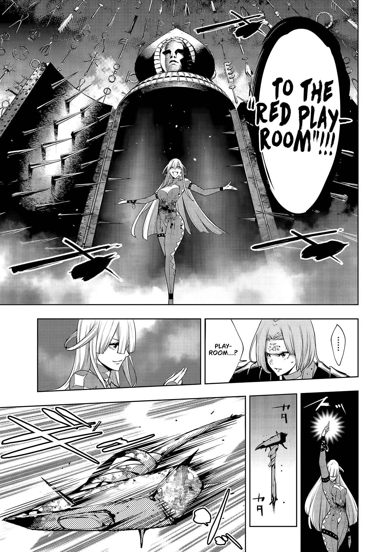 Page 37 Chapter 3 Majo Taisen - 32-nin no Isai no Majo wa Koroshiau