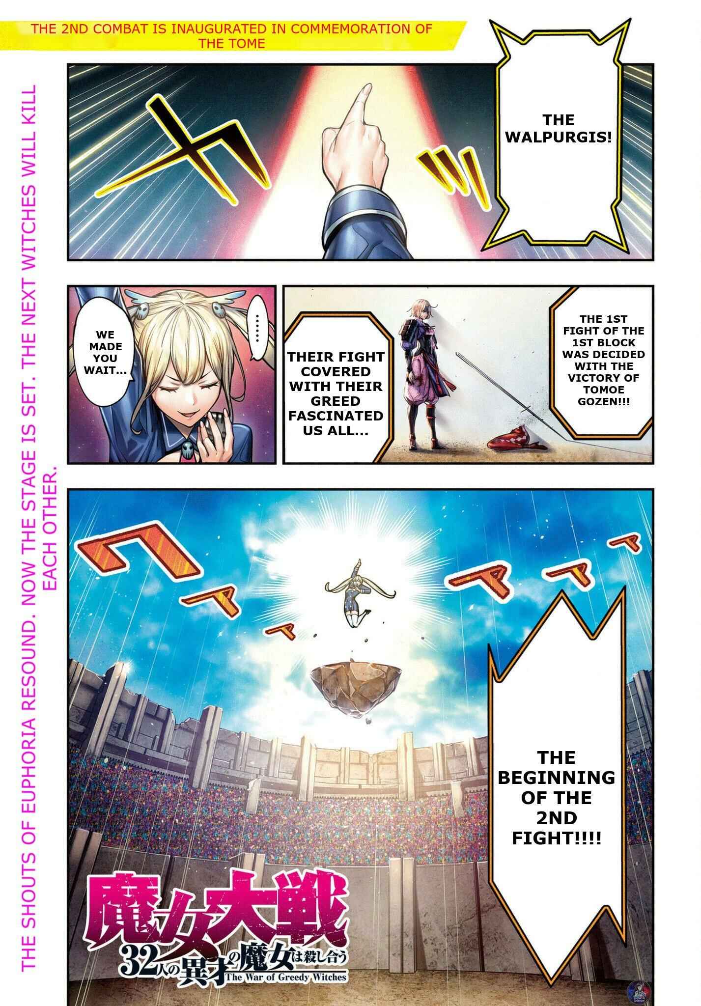 Page 1 Chapter 7 Majo Taisen - 32-nin no Isai no Majo wa Koroshiau
