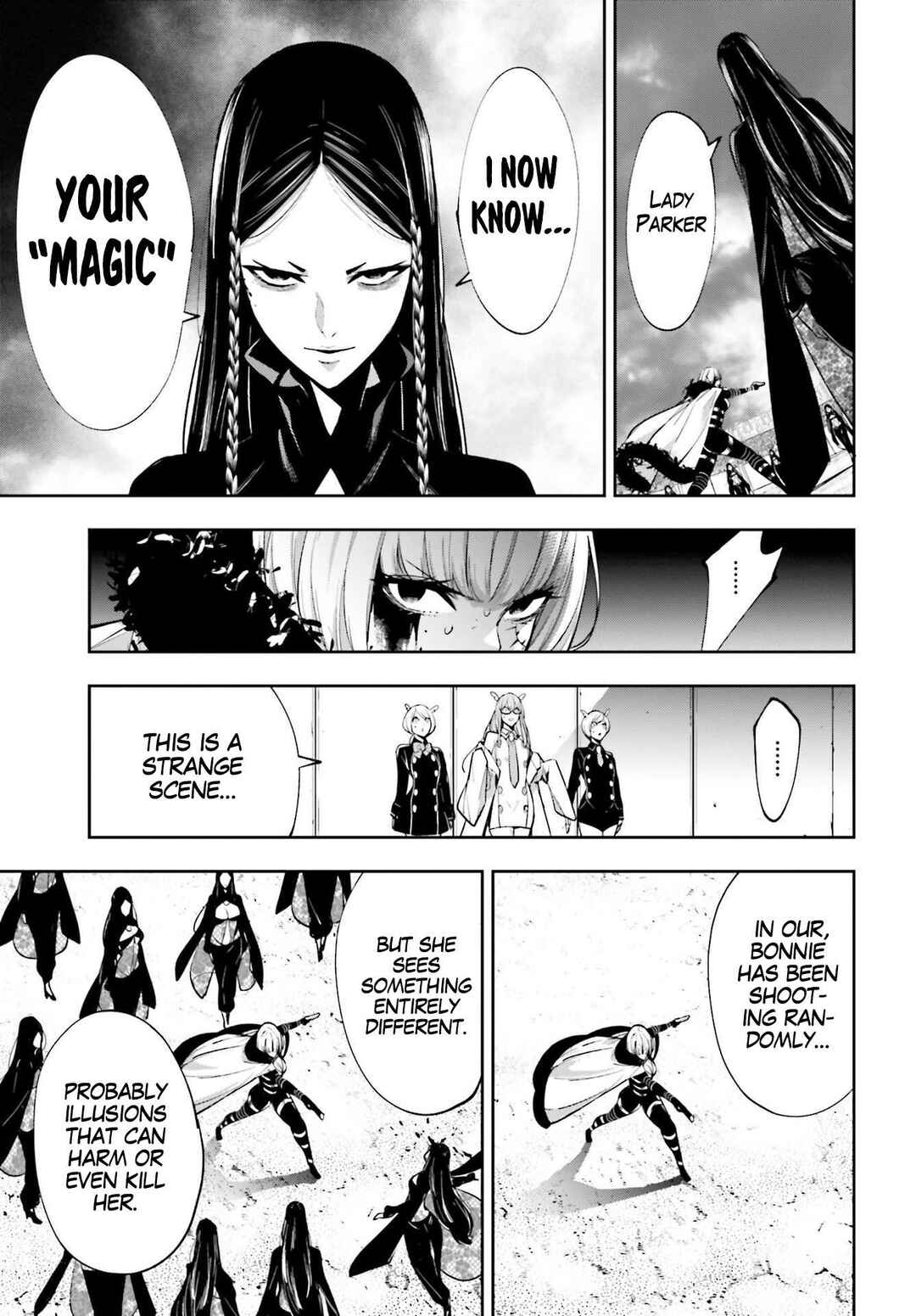 Page 13 Chapter 42 Majo Taisen - 32-nin no Isai no Majo wa Koroshiau