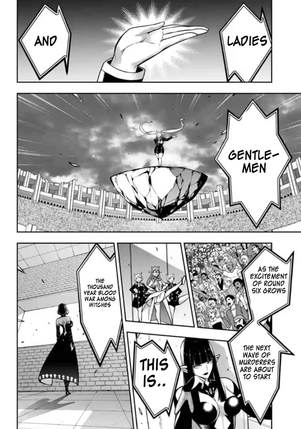 Page 14 Chapter 31 Majo Taisen - 32-nin no Isai no Majo wa Koroshiau