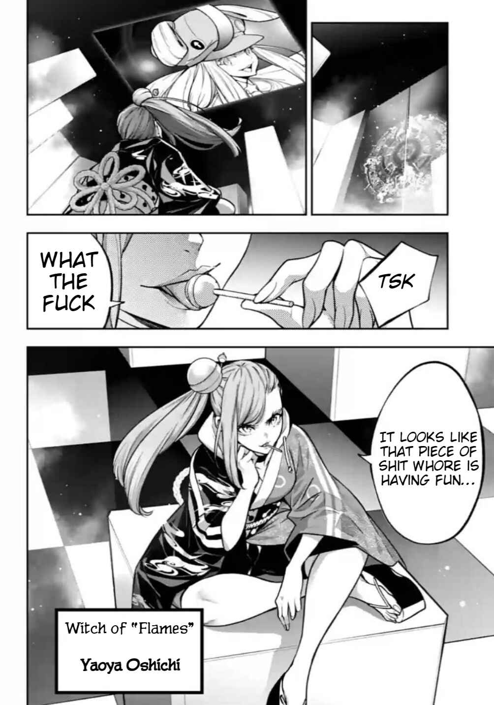 Page 22 Chapter 31 Majo Taisen - 32-nin no Isai no Majo wa Koroshiau
