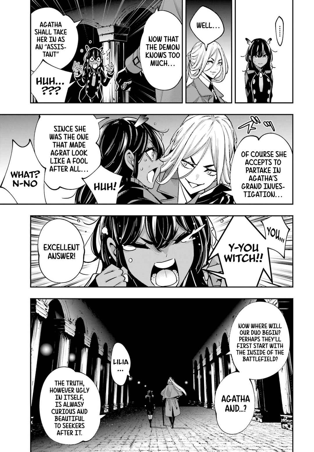 Page 33 Chapter 44 Majo Taisen - 32-nin no Isai no Majo wa Koroshiau