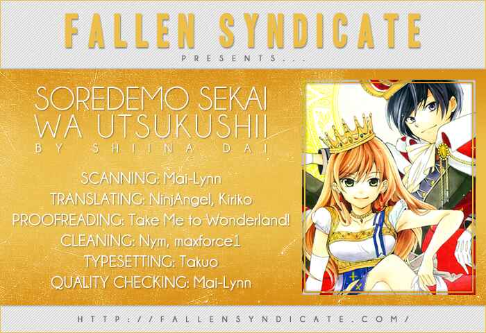 Page 1 Chapter 4 Soredemo Sekai wa Utsukushii