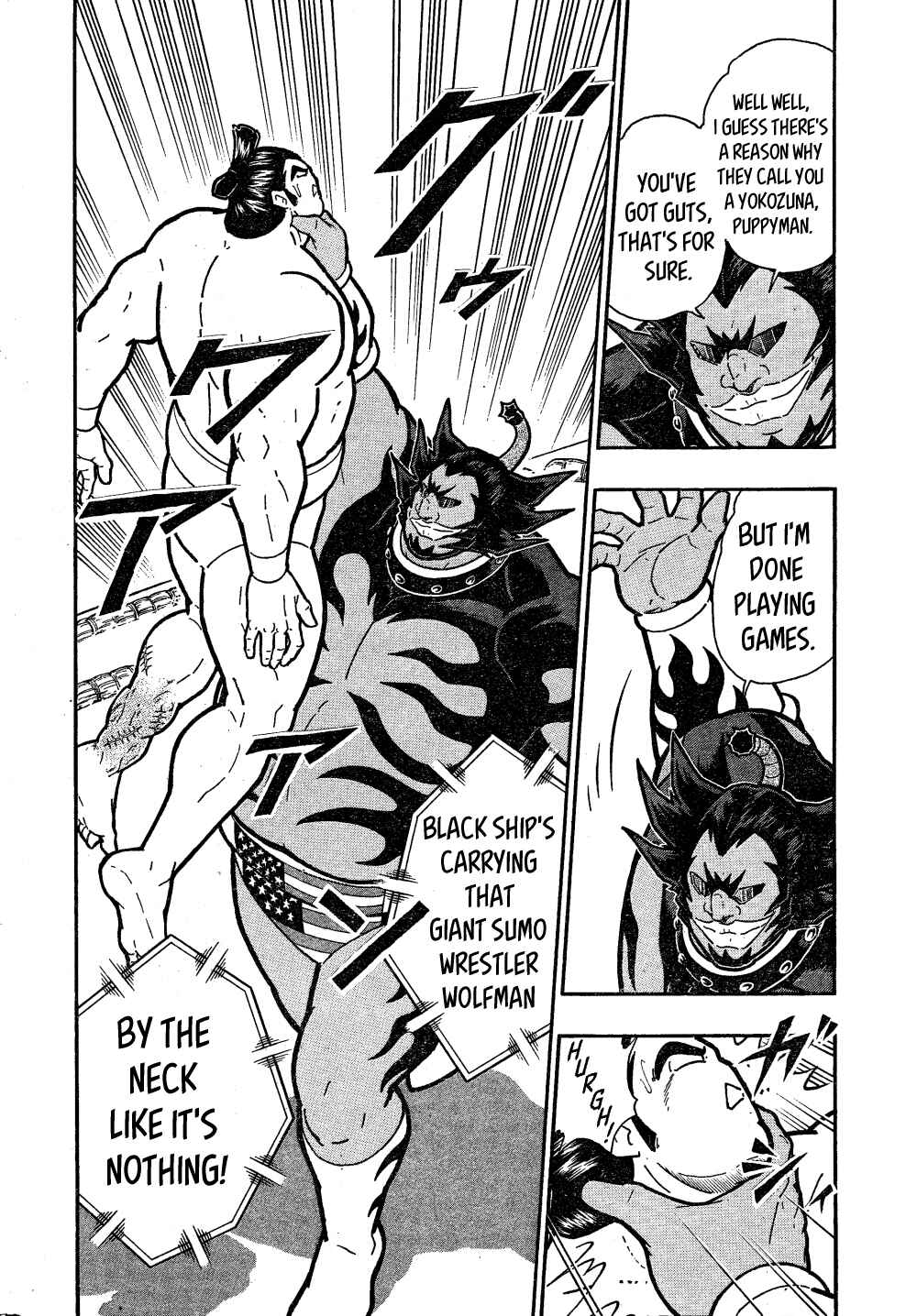 Page 35 Chapter Unknown_440d Wolfman: The Warrior in the Dohyo!