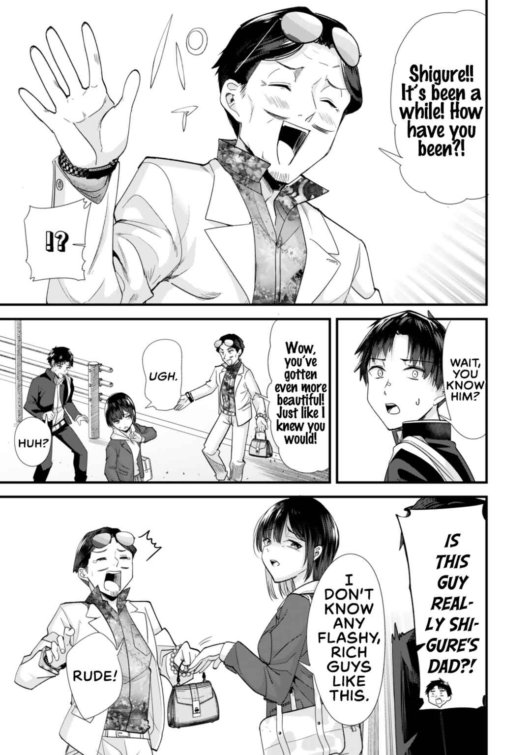 Page 4 Chapter 46.1 Jimoto no Ijimekko-tachi ni Shikaeshi Shiyou to Shitara, Betsu no Tatakai ga Hajimatta.