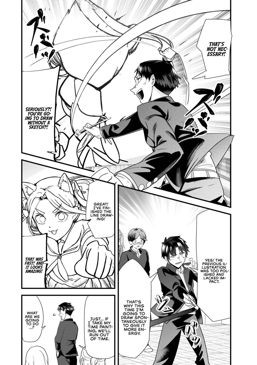 Page 12 Chapter 42.1 Jimoto no Ijimekko-tachi ni Shikaeshi Shiyou to Shitara, Betsu no Tatakai ga Hajimatta.
