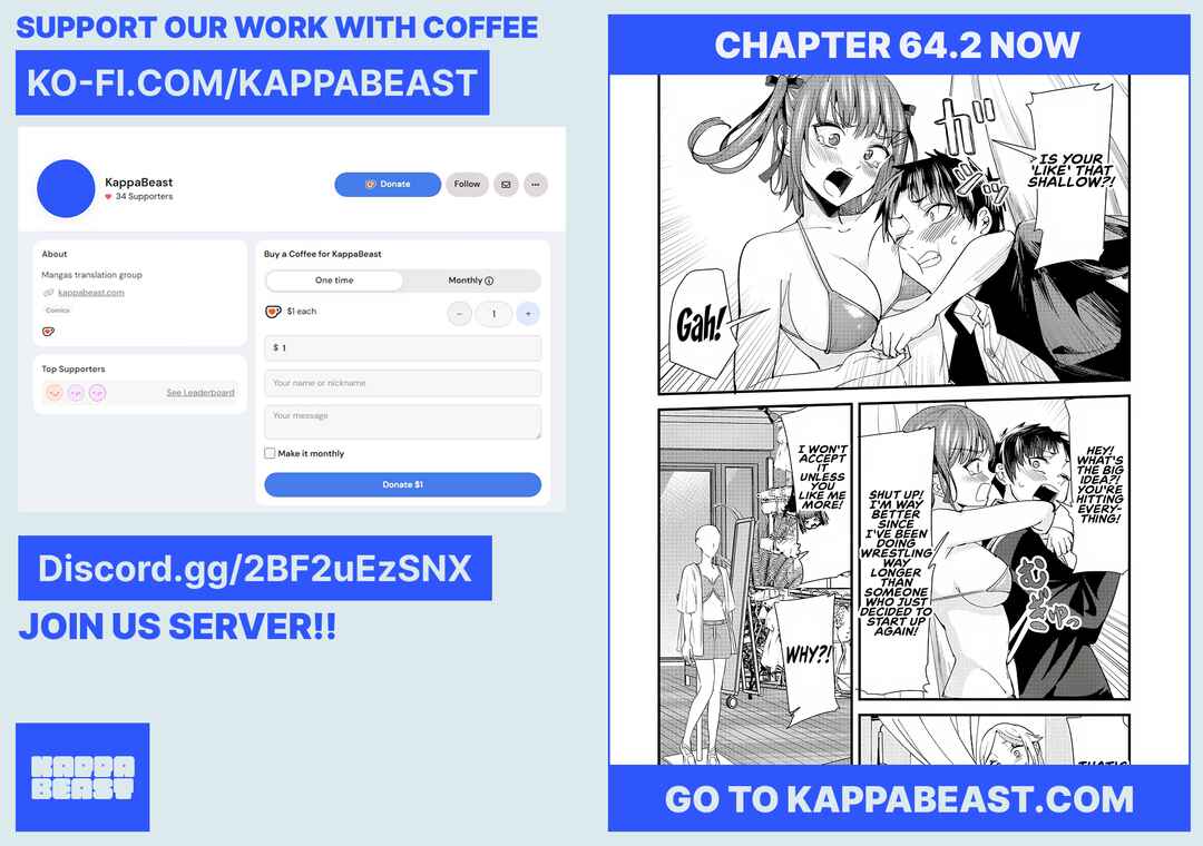 Page 8 Chapter 64.1 Jimoto no Ijimekko-tachi ni Shikaeshi Shiyou to Shitara, Betsu no Tatakai ga Hajimatta.