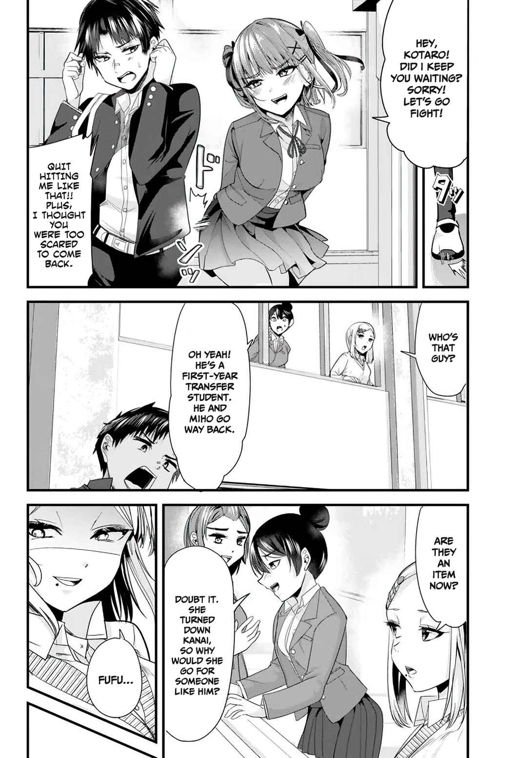 Page 4 Chapter 9.1 Jimoto no Ijimekko-tachi ni Shikaeshi Shiyou to Shitara, Betsu no Tatakai ga Hajimatta.