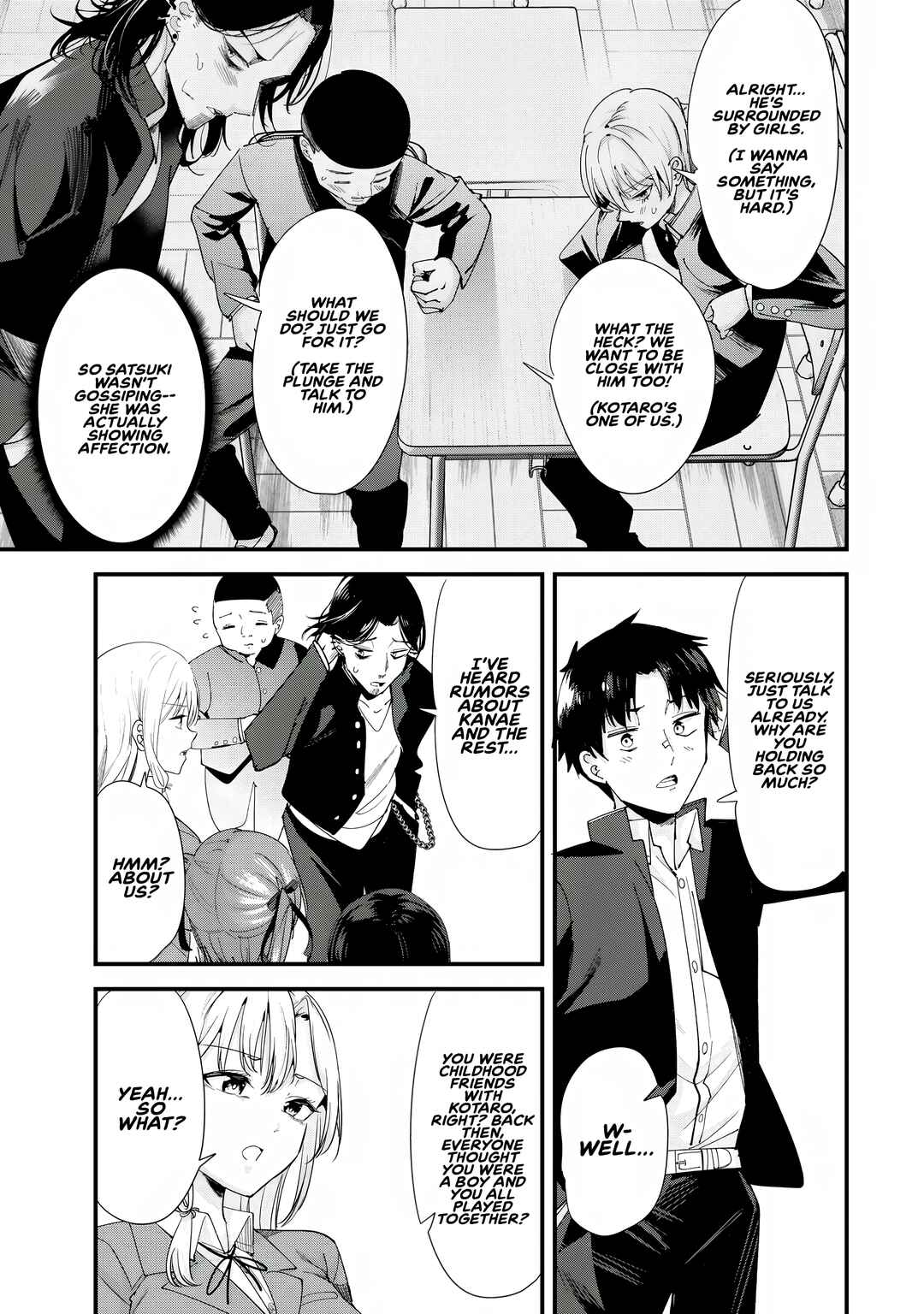 Page 7 Chapter 60.1 Jimoto no Ijimekko-tachi ni Shikaeshi Shiyou to Shitara, Betsu no Tatakai ga Hajimatta.