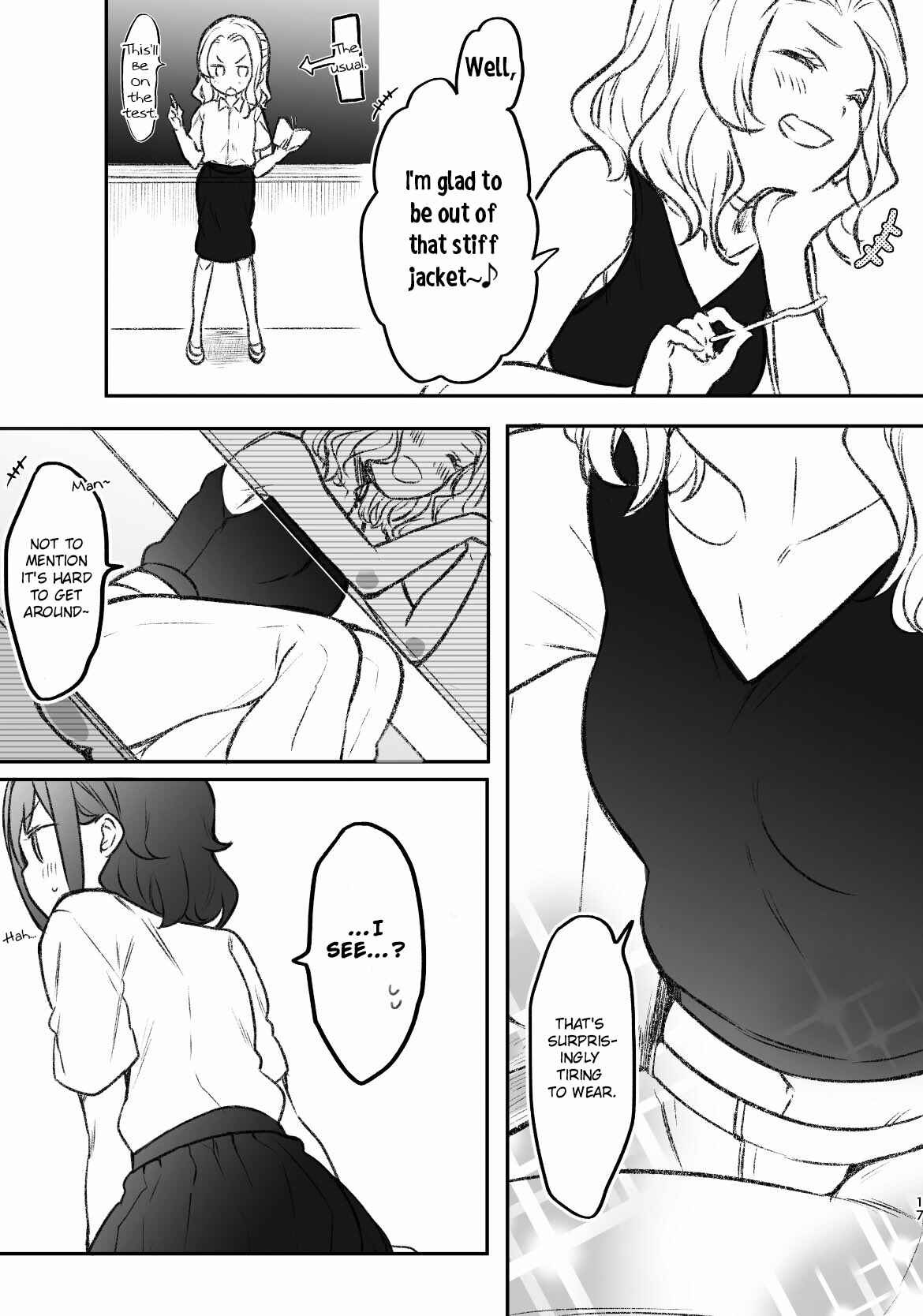 Page 3 Chapter 7 Jimi na JK ga Bishoujo ni ○○sareru Hanashi