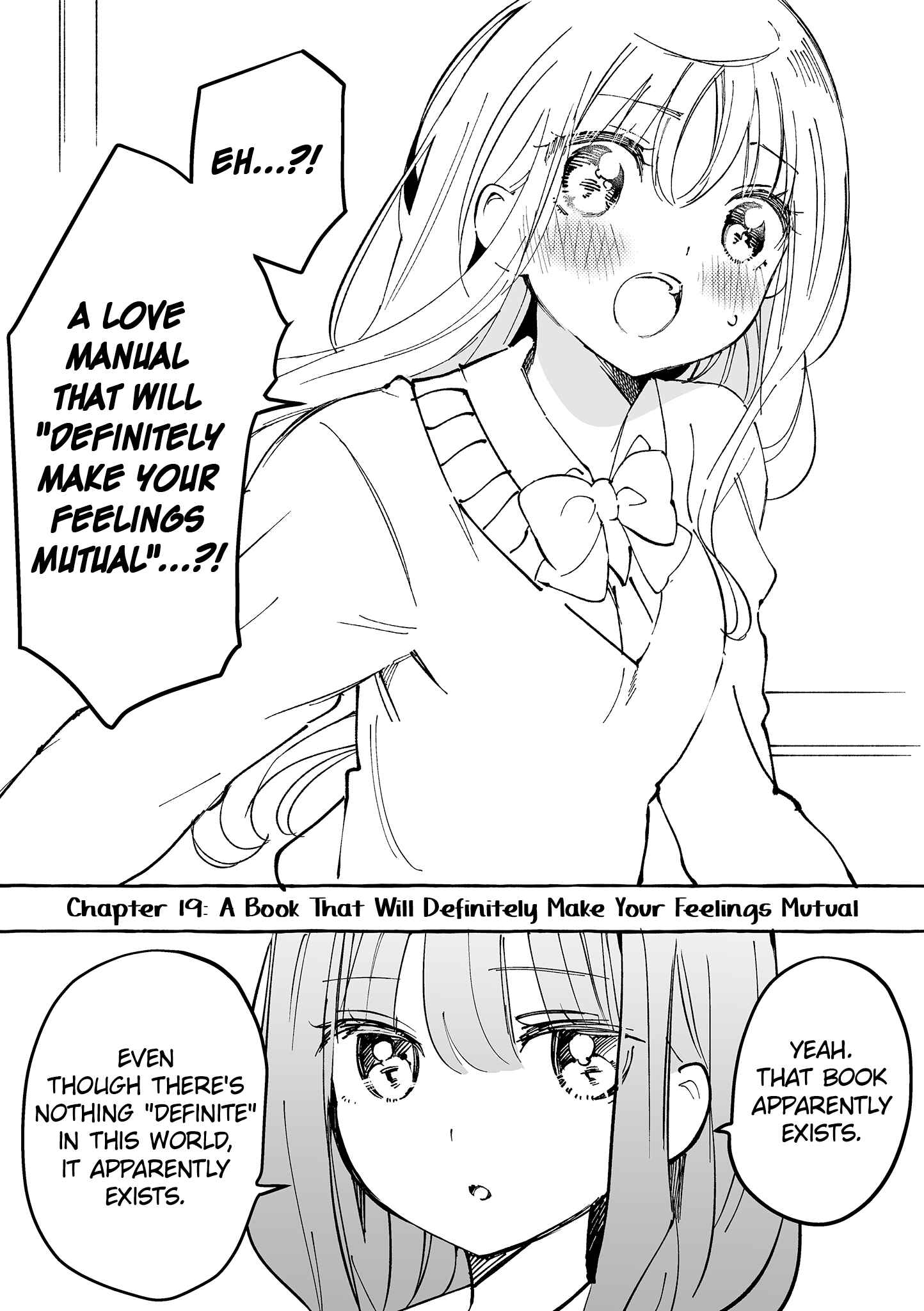 Page 1 Chapter 19 Jimi na JK ga Bishoujo ni ○○sareru Hanashi