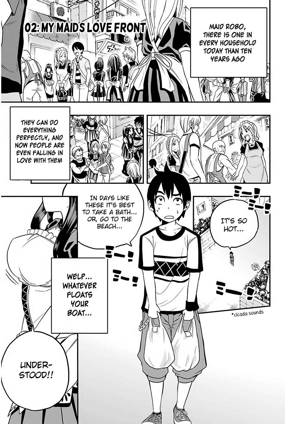 Page 2 Chapter 2 Tsukushi Biyori