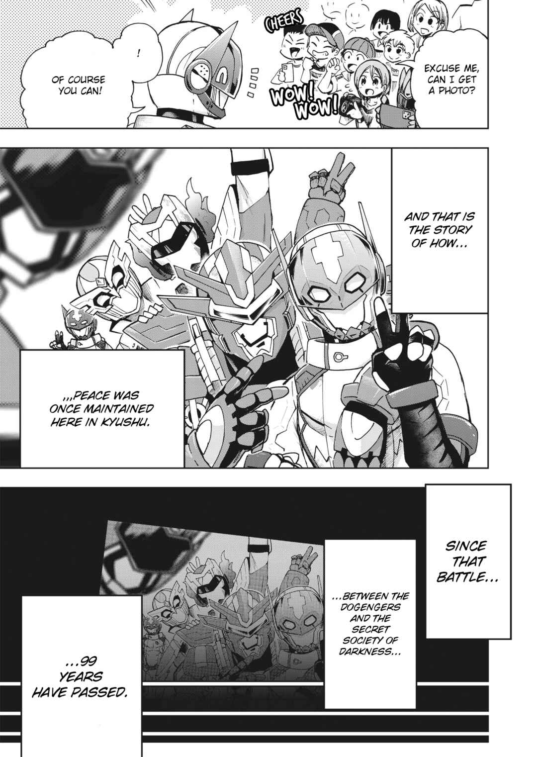Page 15 Chapter 0 Dogengers 99 Years Later