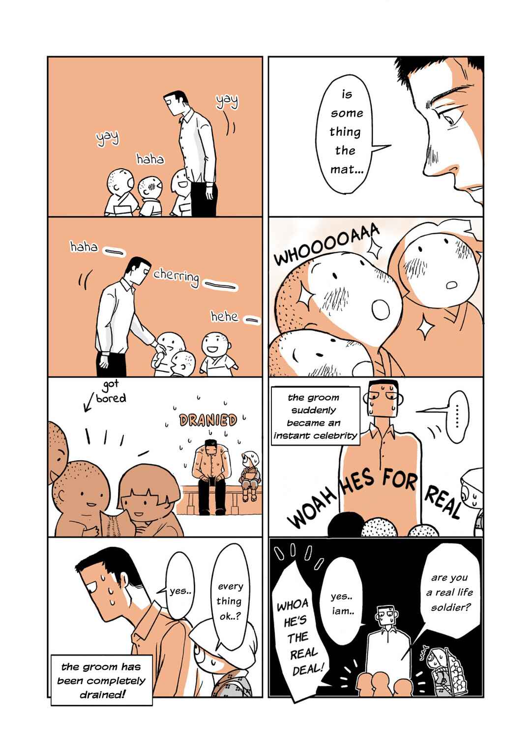 Page 3 Chapter 4 Gunjin Muko-san to Daikon Yome-san
