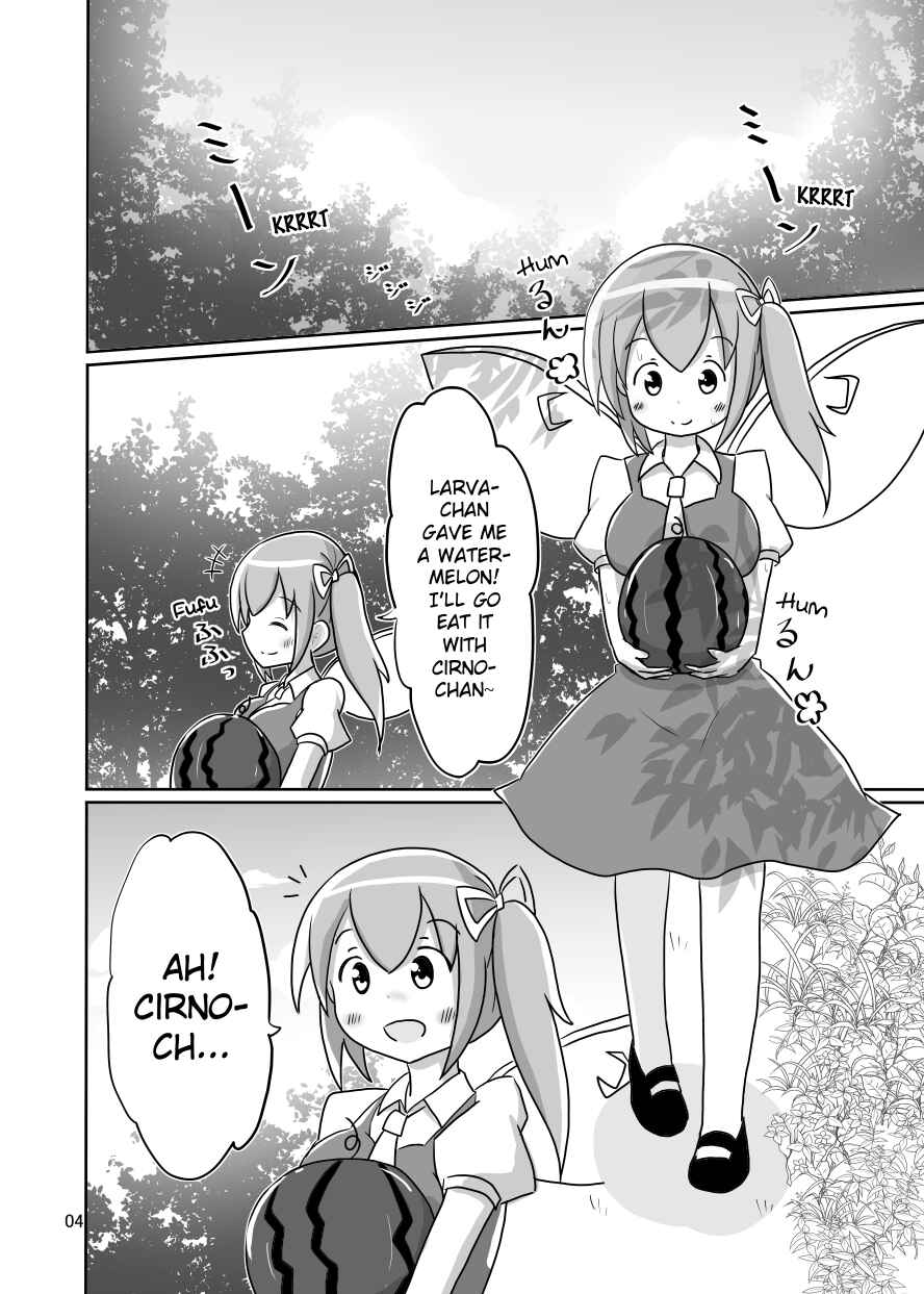 Page 3 Chapter Unknown_0f23 Touhou - Cirno-chan Ha Watashimasen! (Doujinshi)