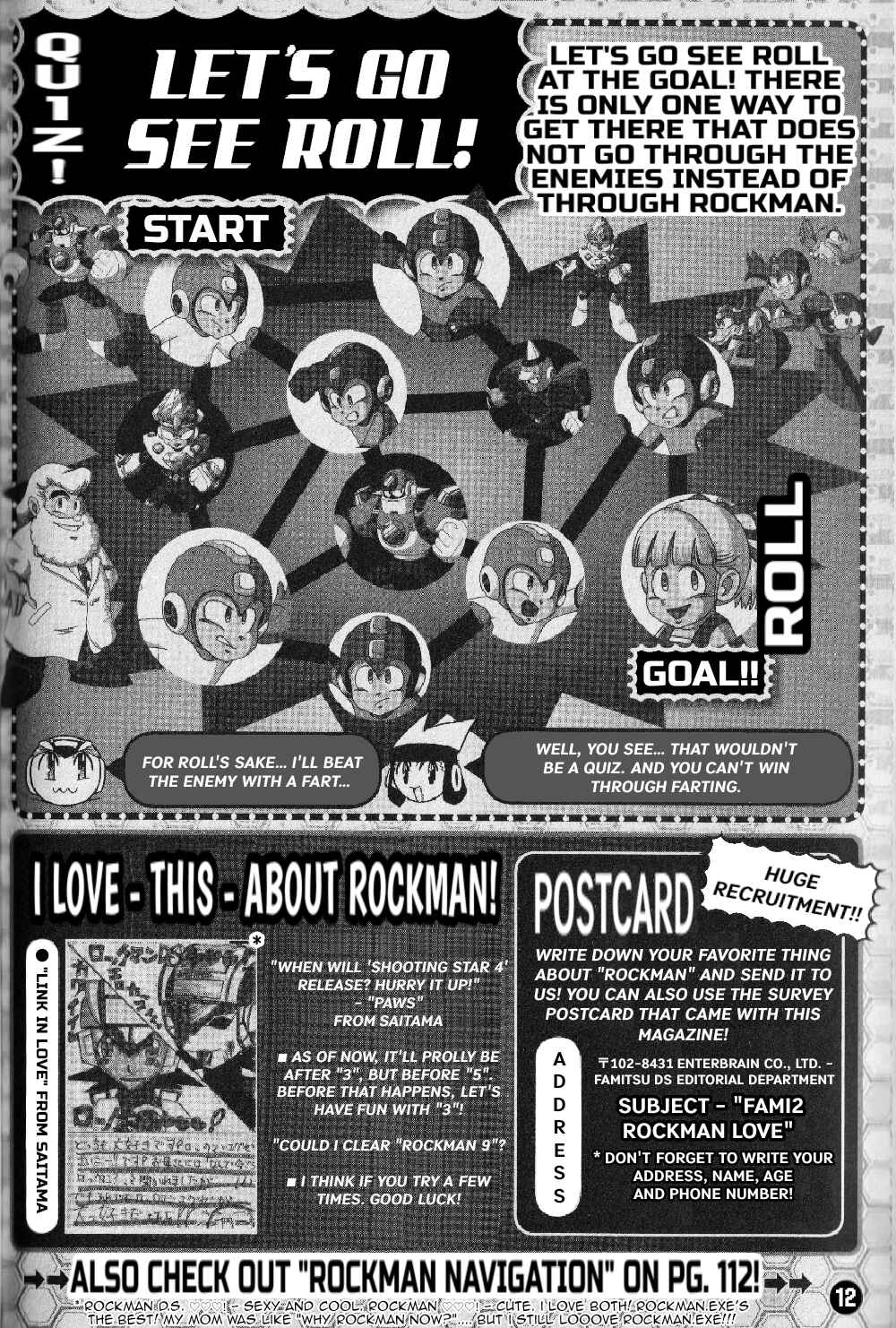 Page 12 Chapter 19a Gags With All The Megaman Gang!!