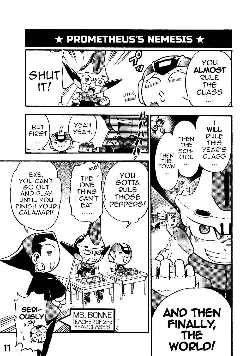 Page 13 Chapter 1 Gags With All The Megaman Gang!!