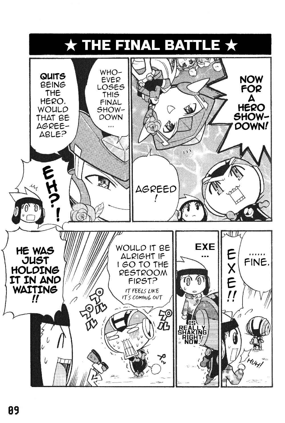 Page 11 Chapter 3 Gags With All The Megaman Gang!!