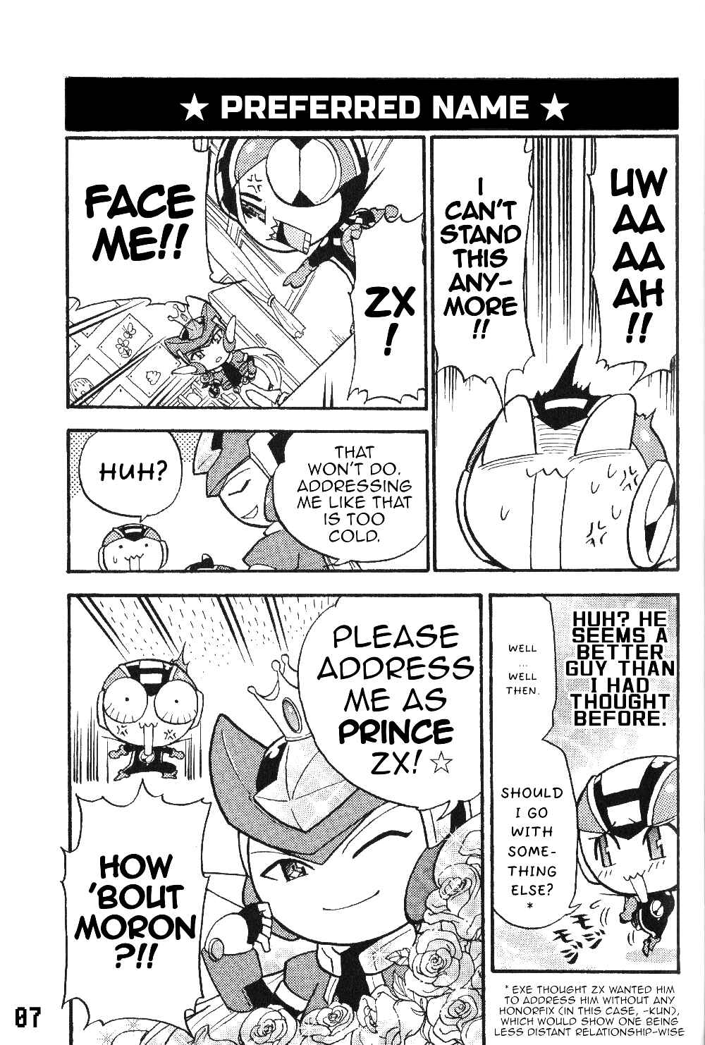Page 9 Chapter 3 Gags With All The Megaman Gang!!