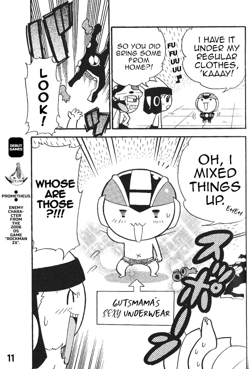 Page 12 Chapter 4 Gags With All The Megaman Gang!!