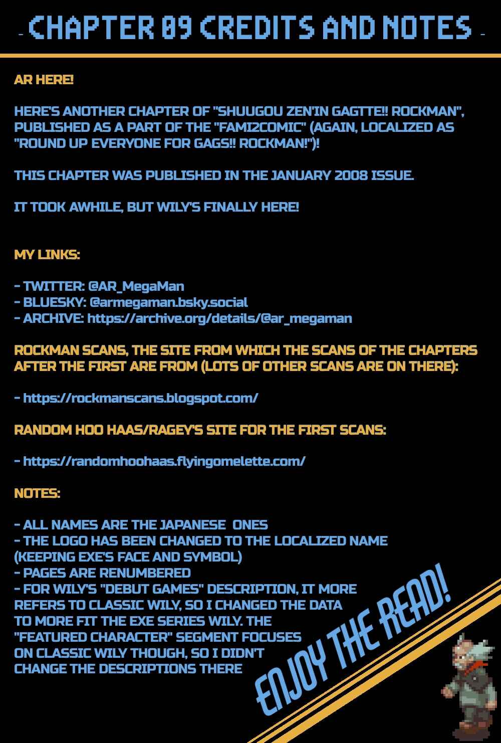 Page 1 Chapter 9 Gags With All The Megaman Gang!!