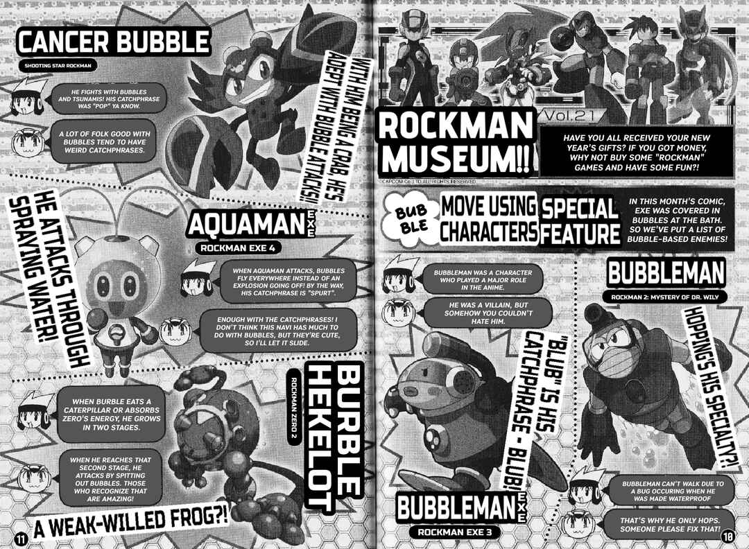 Page 11 Chapter 21 Gags With All The Megaman Gang!!