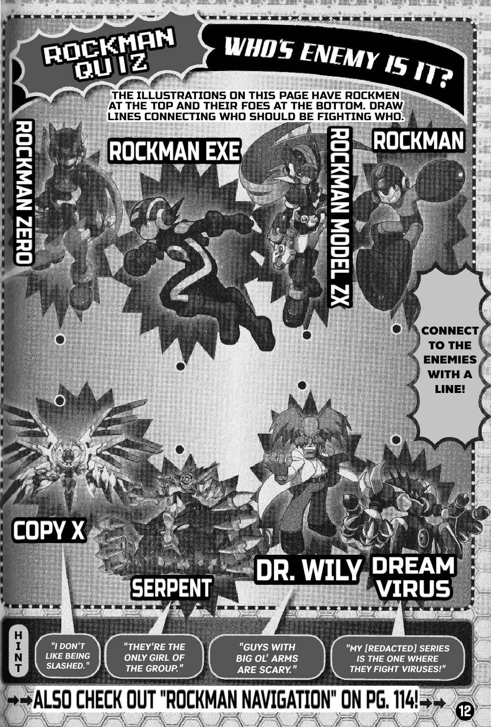Page 12 Chapter 23 Gags With All The Megaman Gang!!