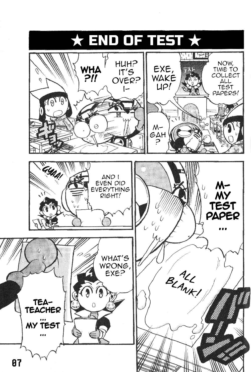 Page 9 Chapter 19b Gags With All The Megaman Gang!!
