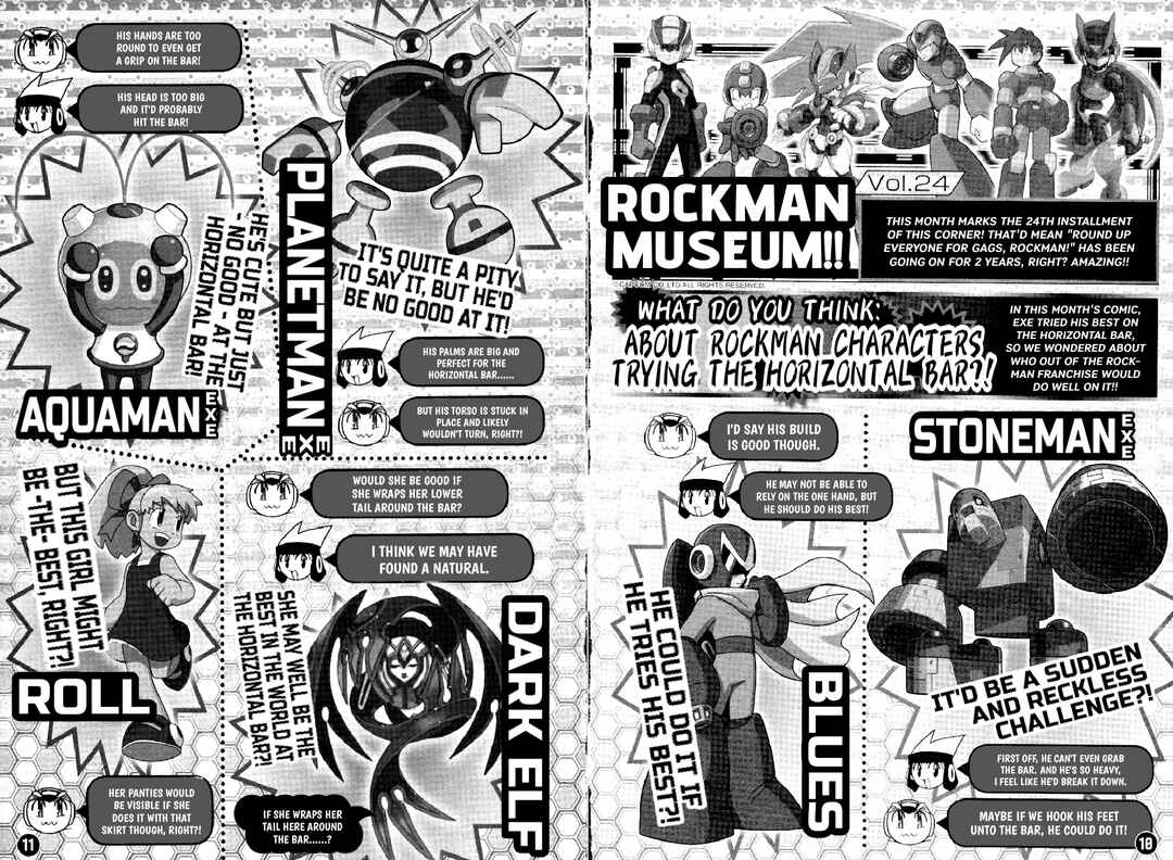 Page 11 Chapter 24 Gags With All The Megaman Gang!!