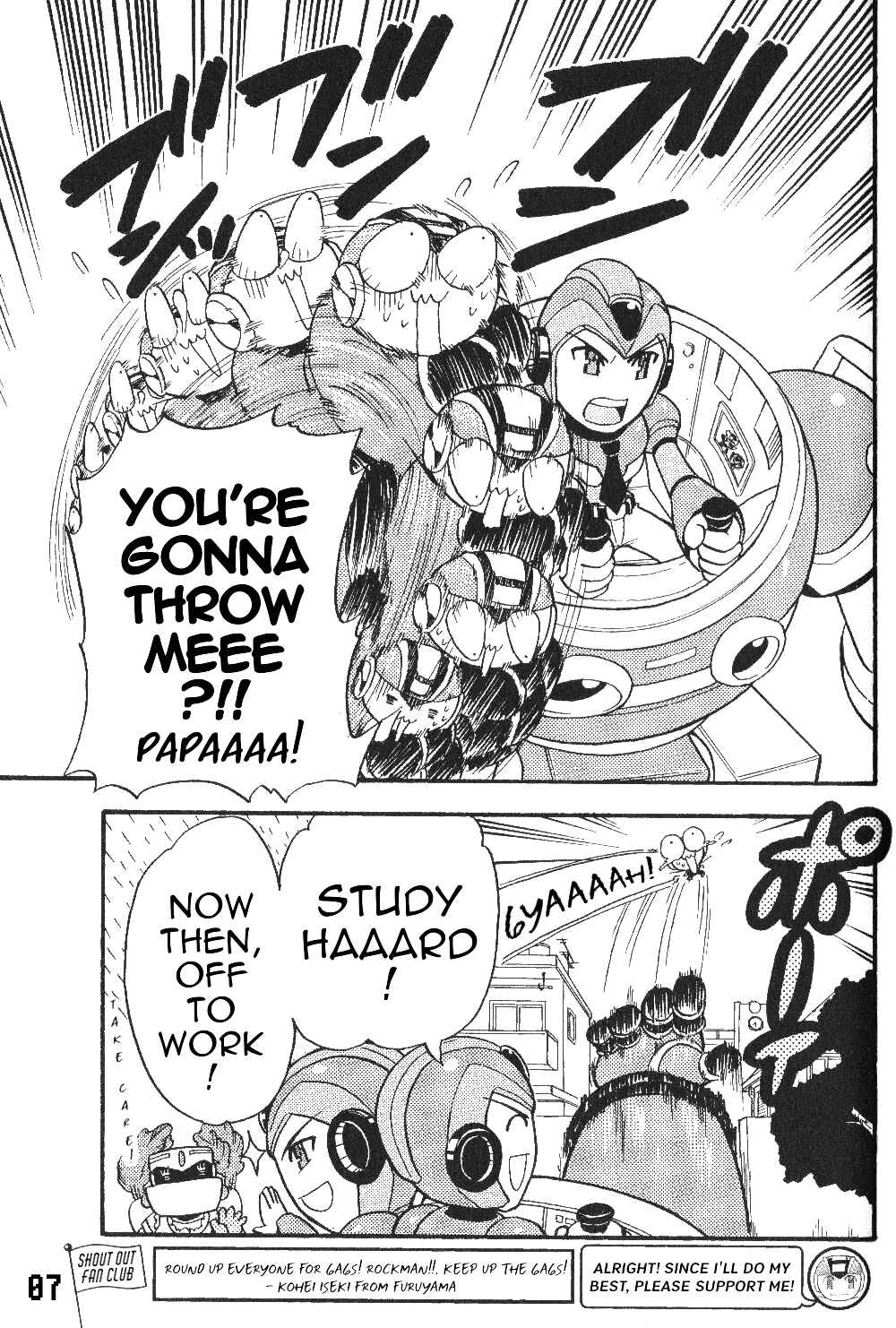Page 9 Chapter 5 Gags With All The Megaman Gang!!