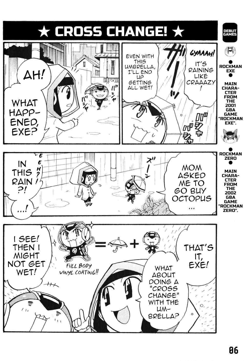 Page 8 Chapter 2 Gags With All The Megaman Gang!!