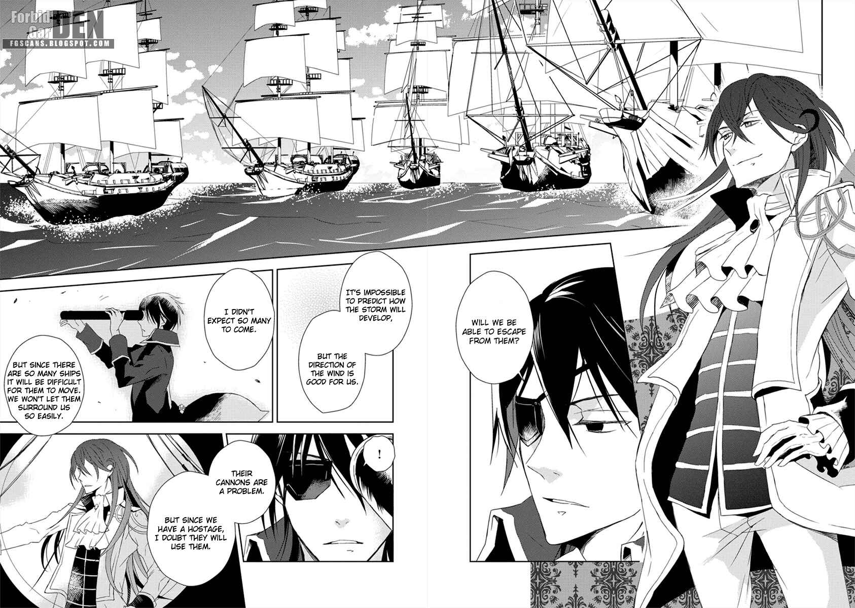 Page 9 Chapter 3 Aoki Umi no Toraware Hime