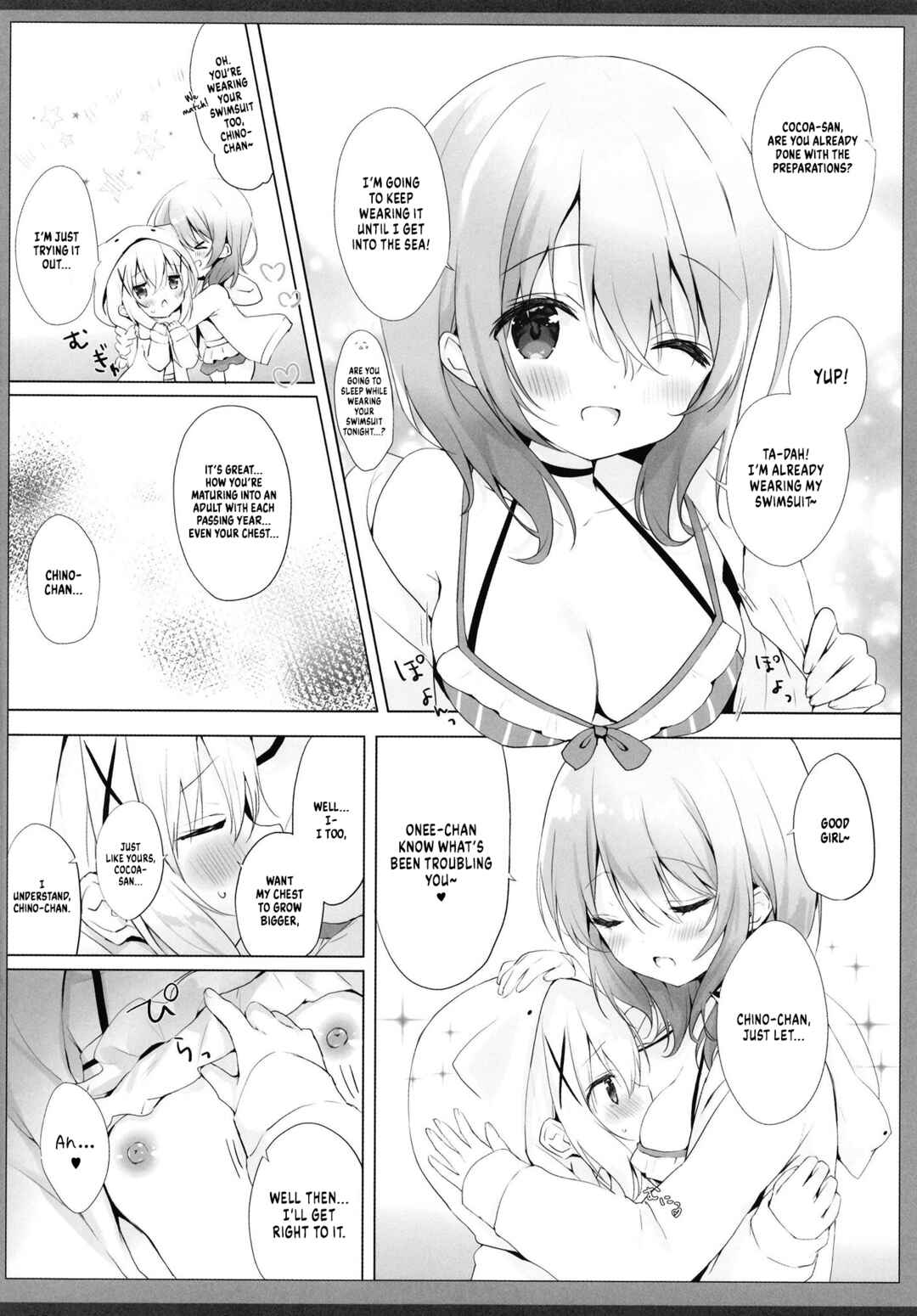 Page 6 Chapter Unknown_720a Gochuumon wa Usagi Desu ka? - Chino-chan to Natsu no Himegoto (Doujinshi)