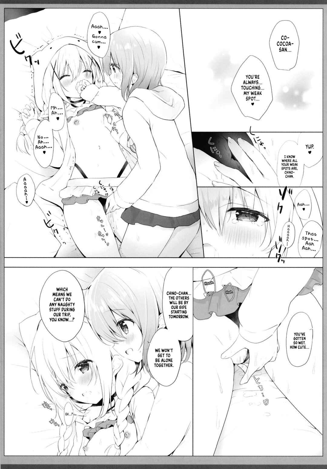 Page 8 Chapter Unknown_720a Gochuumon wa Usagi Desu ka? - Chino-chan to Natsu no Himegoto (Doujinshi)