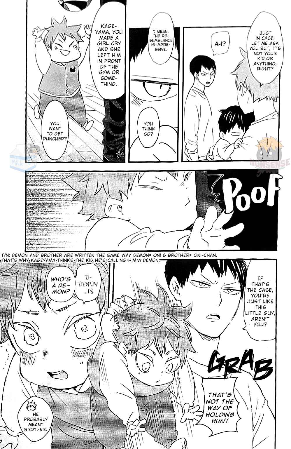 Page 11 Chapter Unknown_b13c Haikyuu!! - Early Morning Babysitters (Doujinshi)