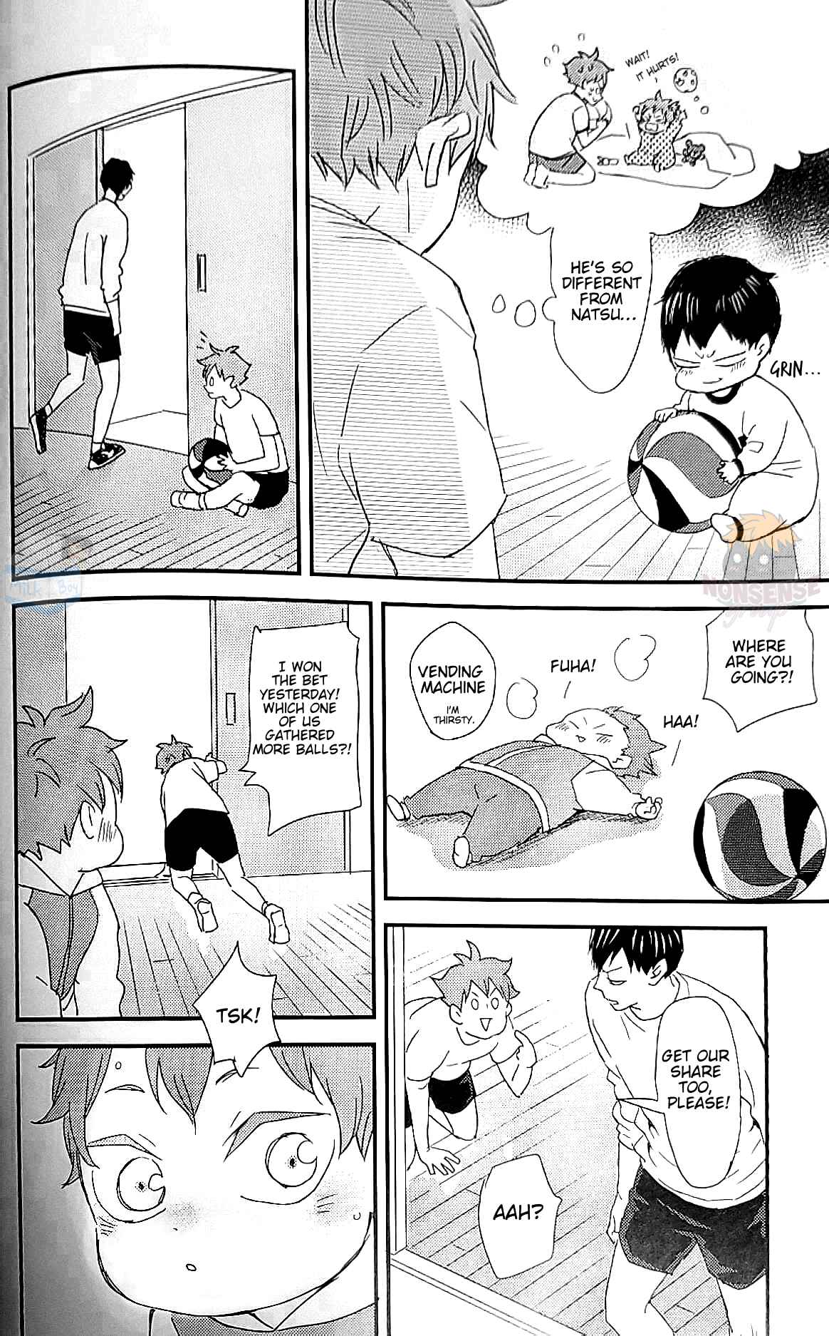 Page 14 Chapter Unknown_b13c Haikyuu!! - Early Morning Babysitters (Doujinshi)