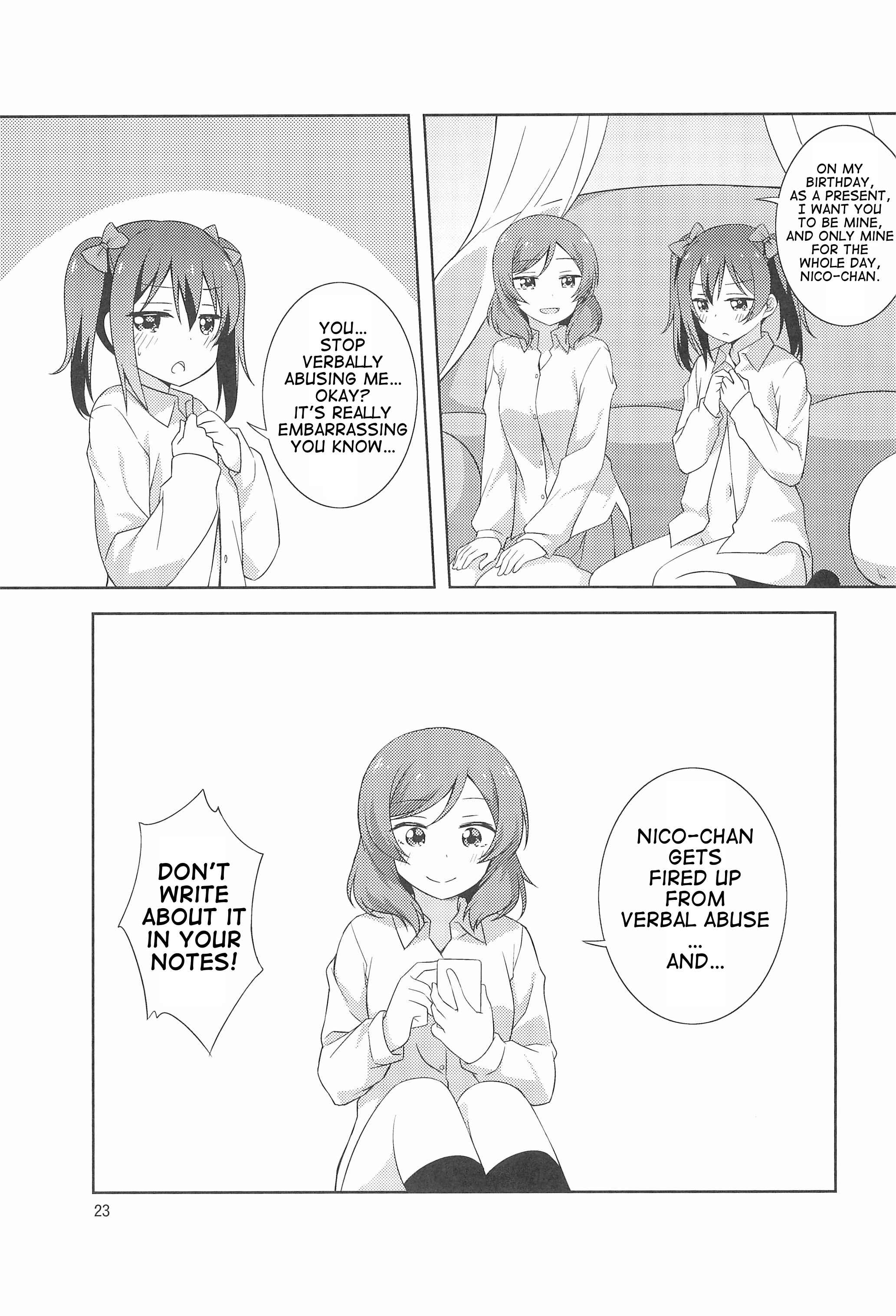 Page 23 Chapter Unknown_02a4 Love Live! - Yakiimo Yaketa ka (Doujinshi)