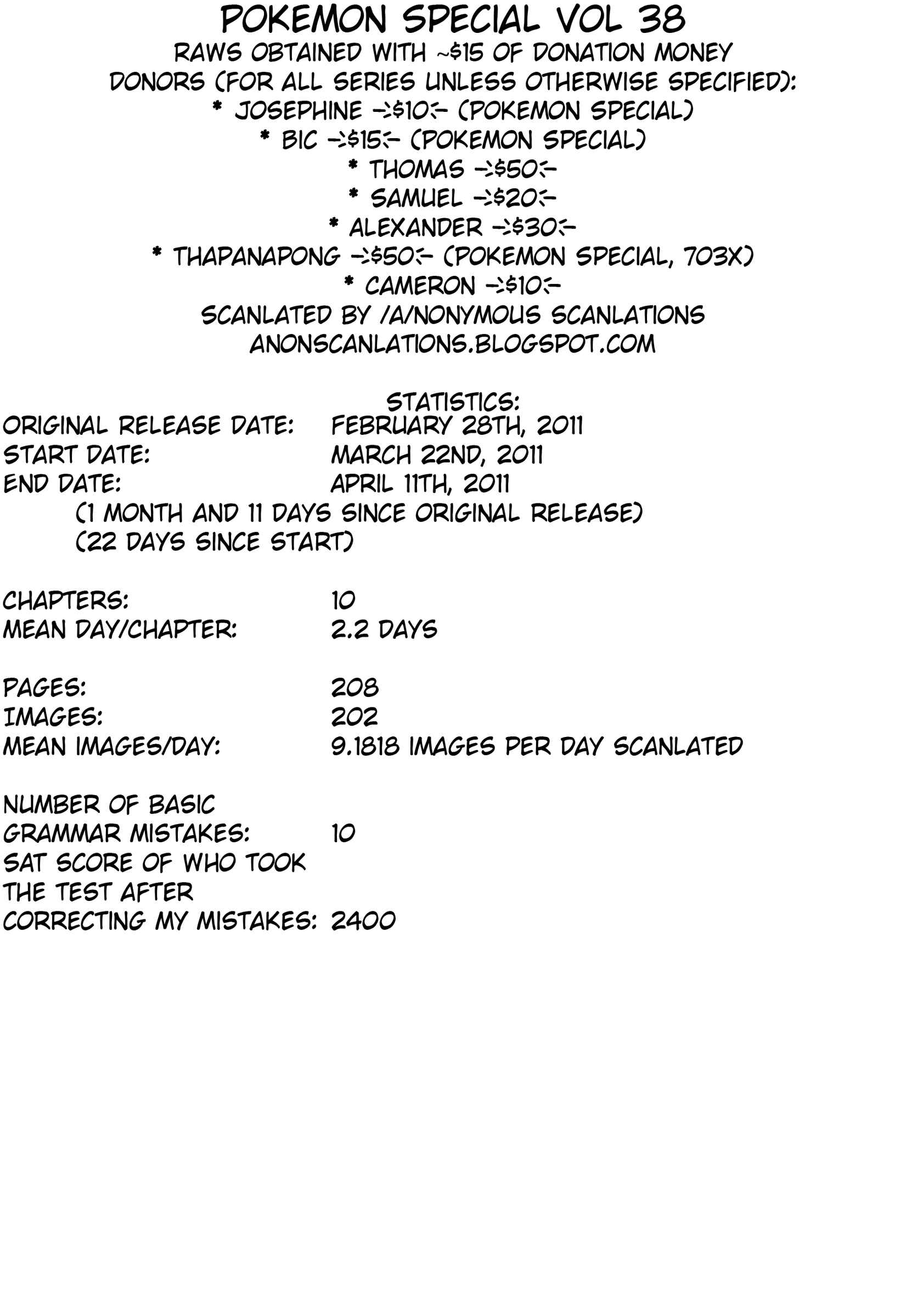Page 18 Chapter 422 Pokémon SPECIAL