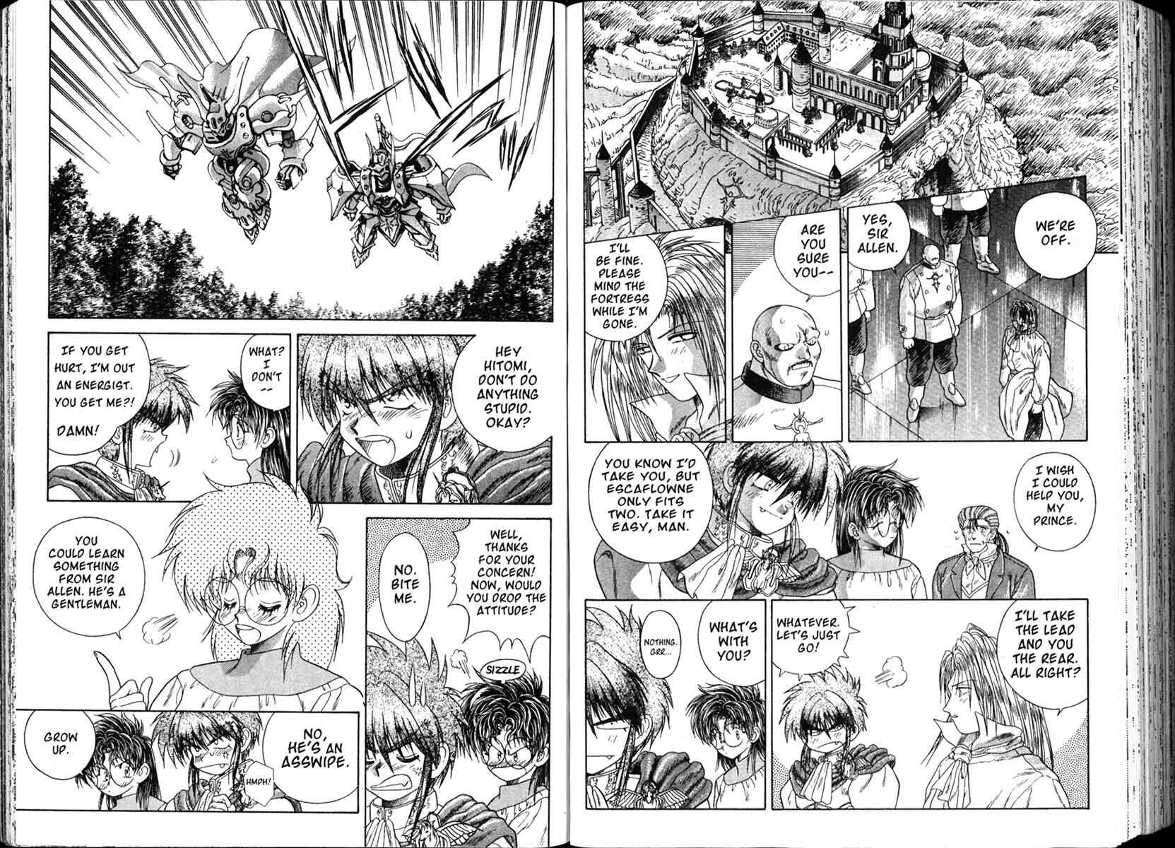 Page 8 Chapter 4 The Vision of Escaflowne