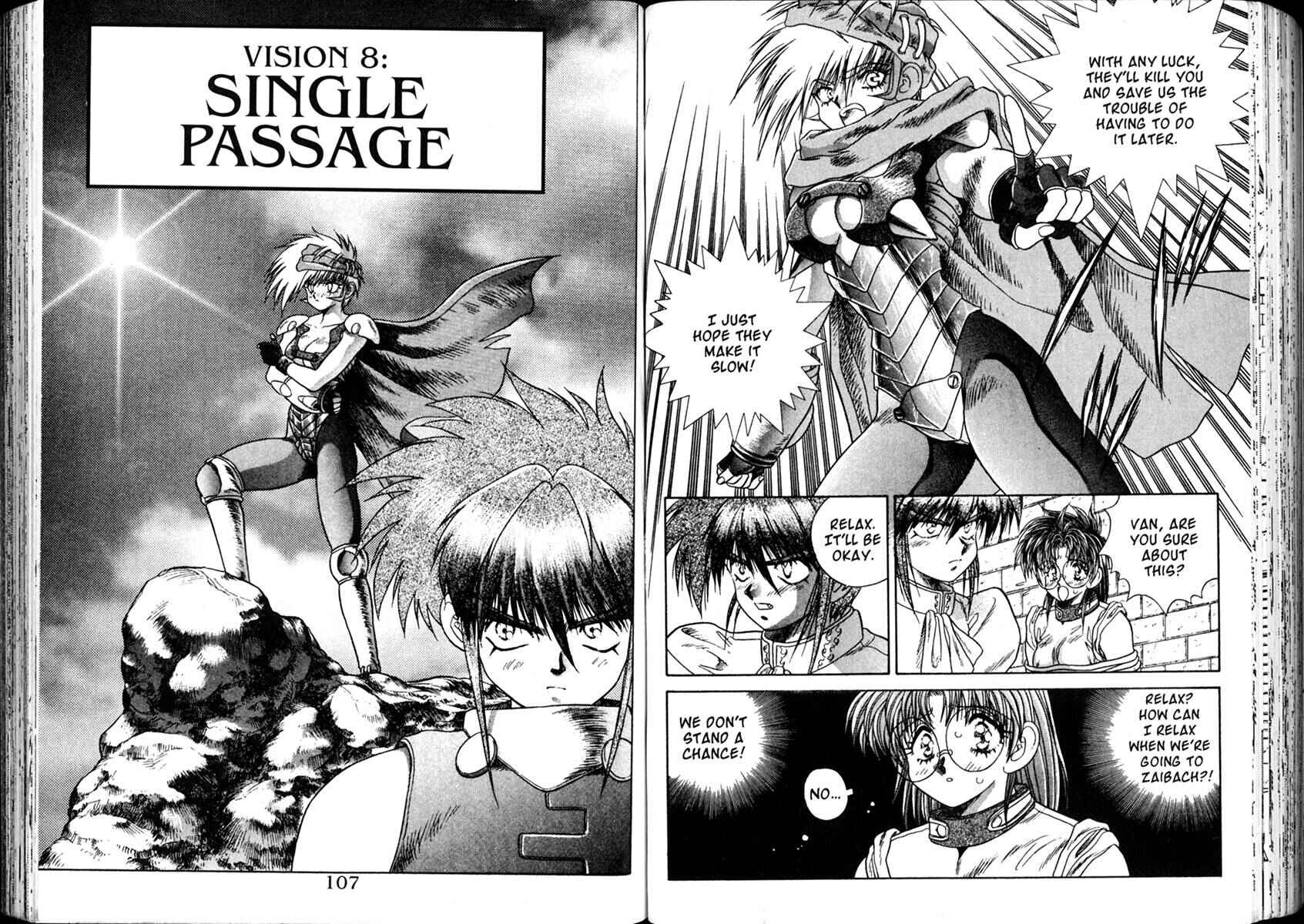 Page 1 Chapter 8 The Vision of Escaflowne