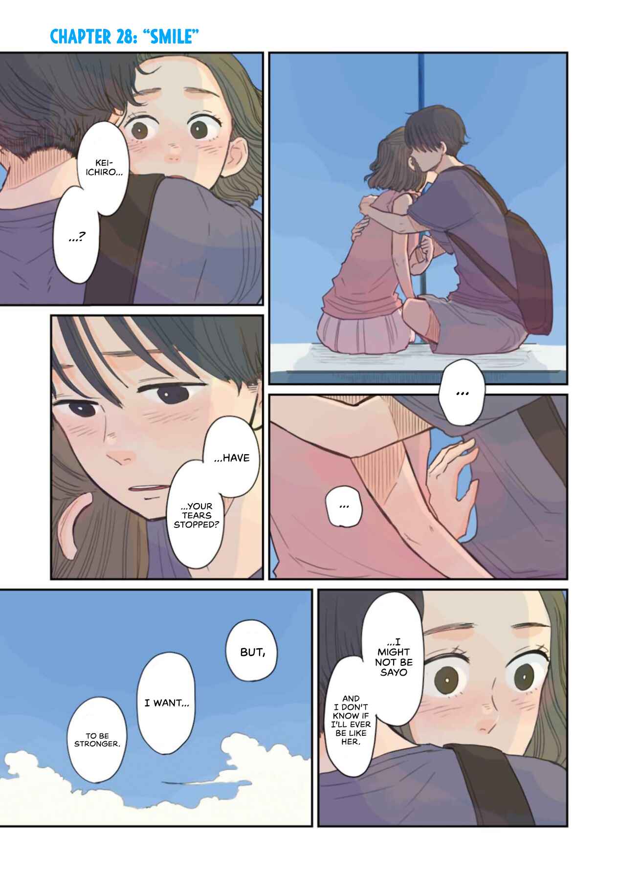 Page 1 Chapter 28 Sore wa, Kimi ga Mita Ao Datta