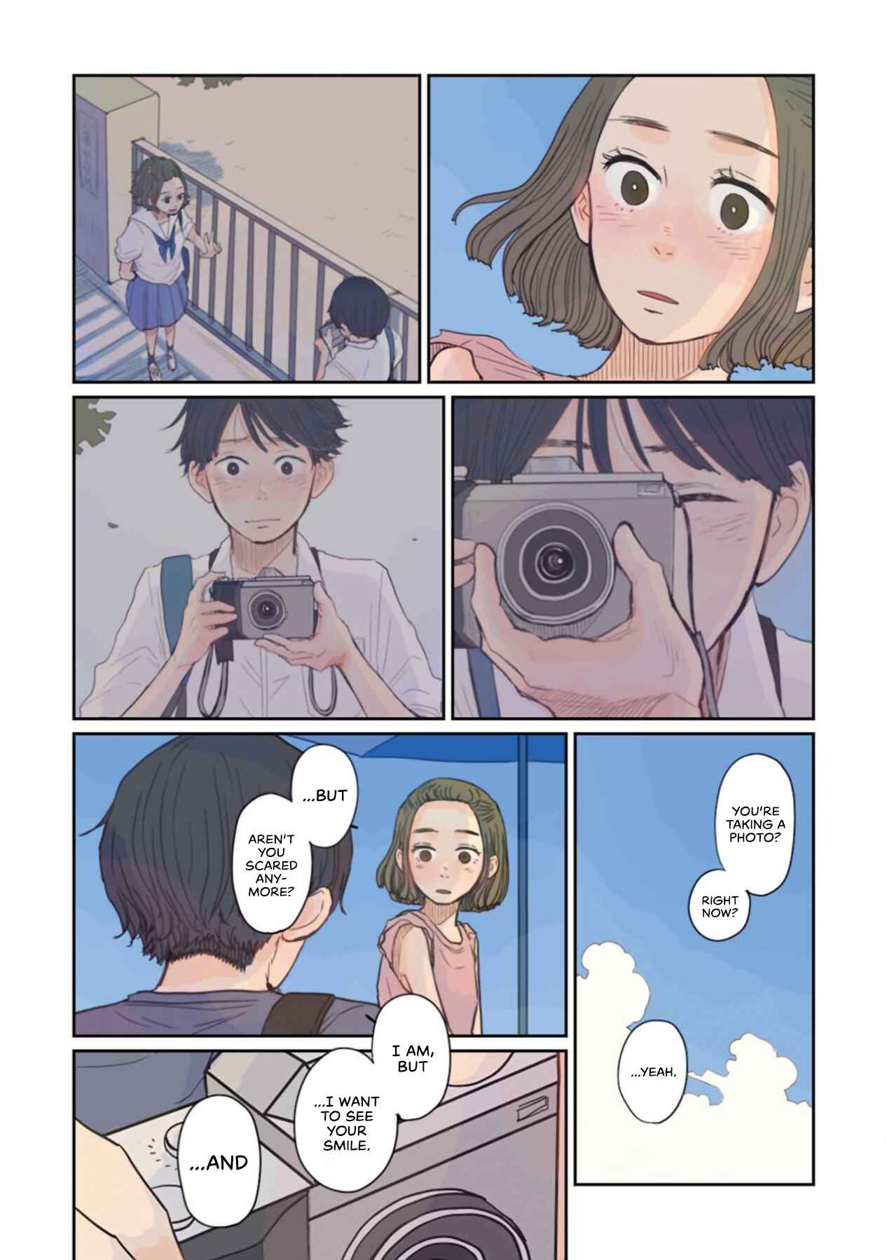 Page 4 Chapter 28 Sore wa, Kimi ga Mita Ao Datta
