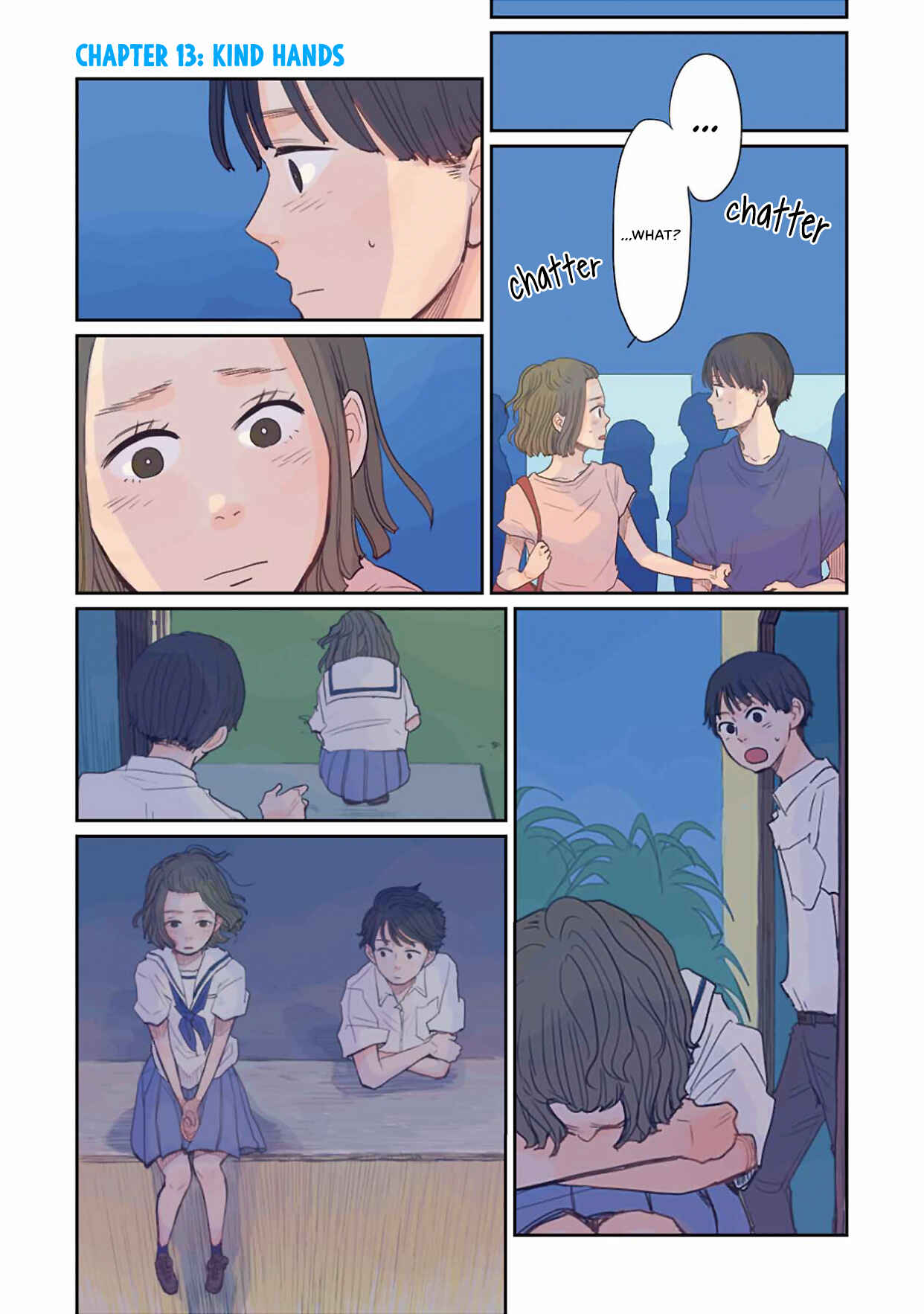 Page 1 Chapter 13 Sore wa, Kimi ga Mita Ao Datta