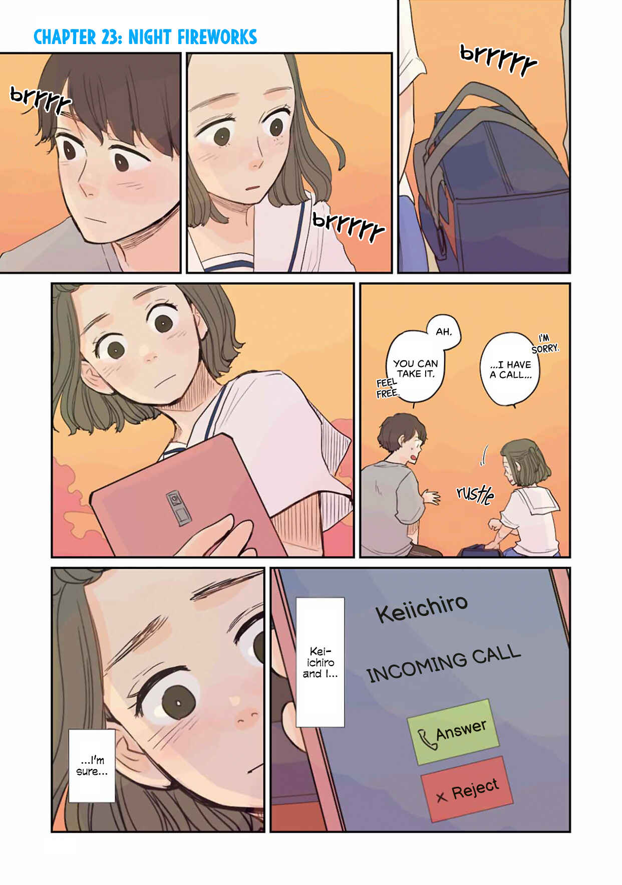 Page 1 Chapter 23 Sore wa, Kimi ga Mita Ao Datta
